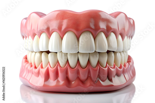 Realistic Dental Model with Teeth and Gums