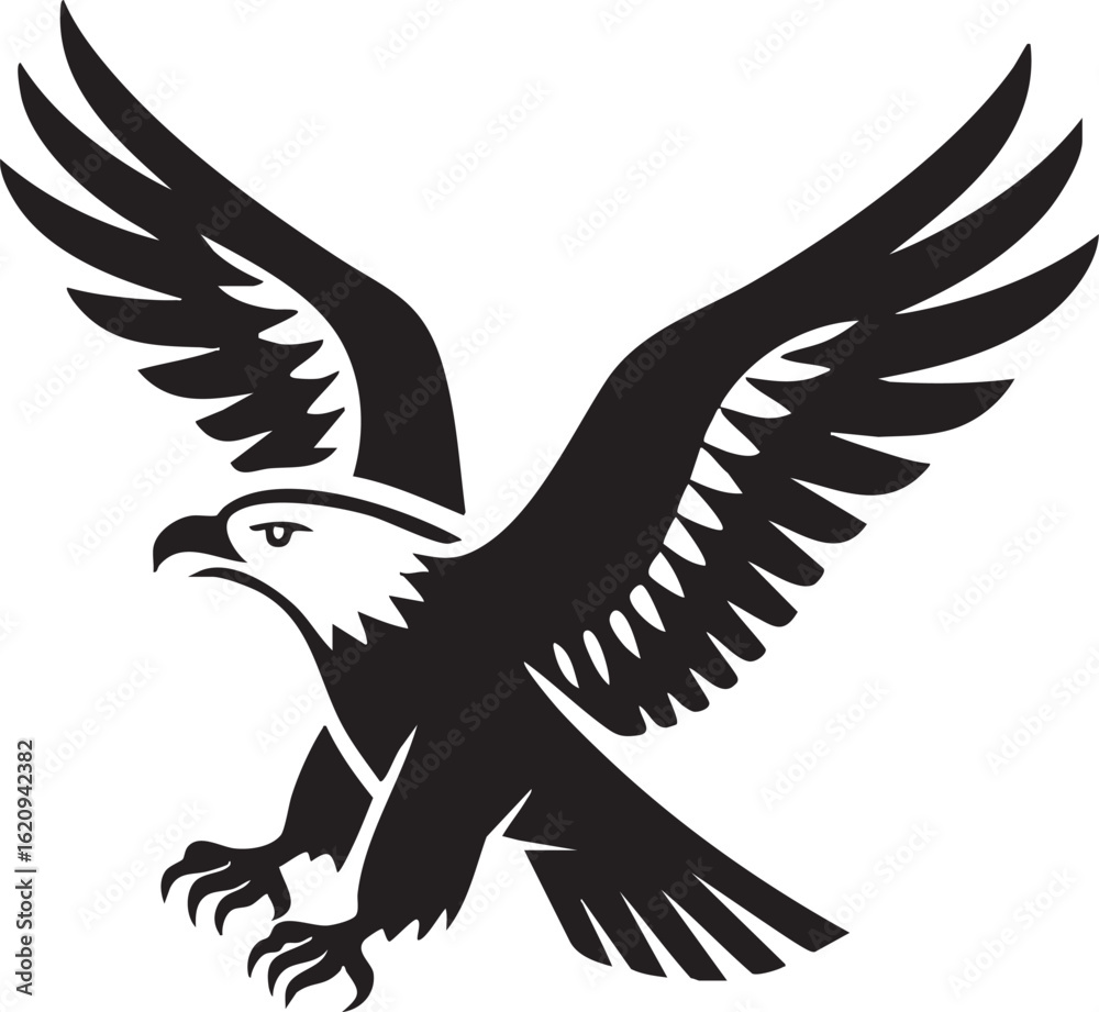 Obraz premium eagle vector illustration