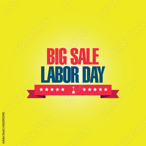 Labor Day Big Sale Banner