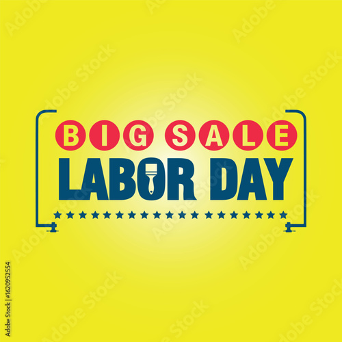 Labor Day Big Sale Banner