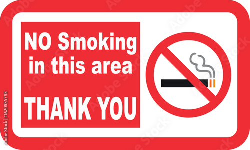 No smoking sign, Cigarette silhouette graphics design, Restricted in public areas, No smoking sign on a brick wall, No smoking sign on an office building wall at Central, smoking zone.