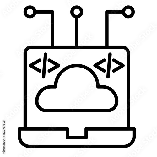 Platform Vector Icon