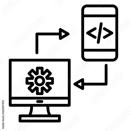 Remote Access Vector Icon