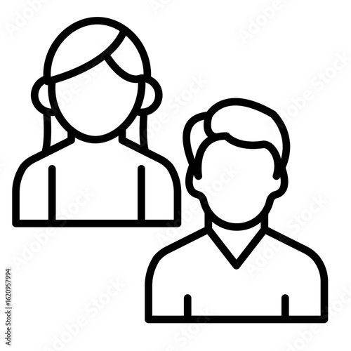 Coworker Vector Icon