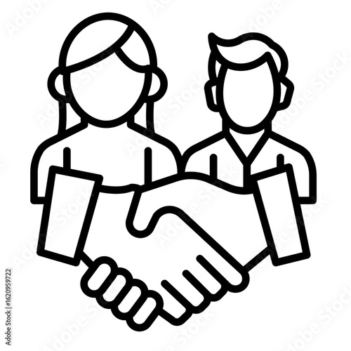 Partners Vector Icon