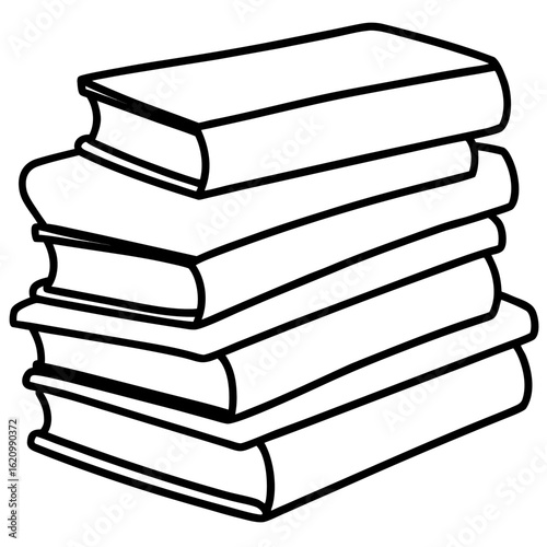 stack of books