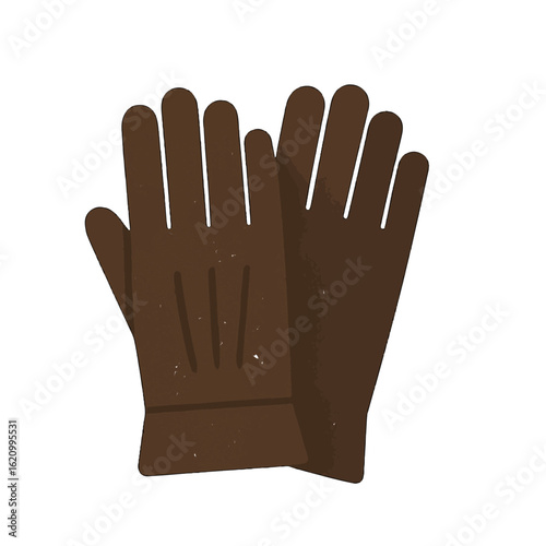 illustration icon leather gloves vector on white background
Vector icon autumn