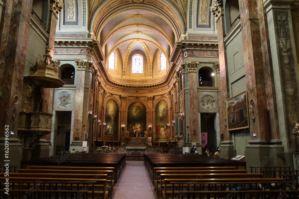 Fototapeta premium Basilique de la Daurade, basilique de style néoclassique, ville de Toulouse, département de la Haute Garonne, France