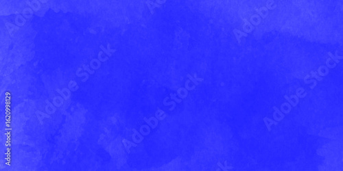 Blue watercolor texture wet effect pattern design hand painted grungy background, soft and light paint splash isolated on aquarelle texture blue watercolor stains abstract modern design background.