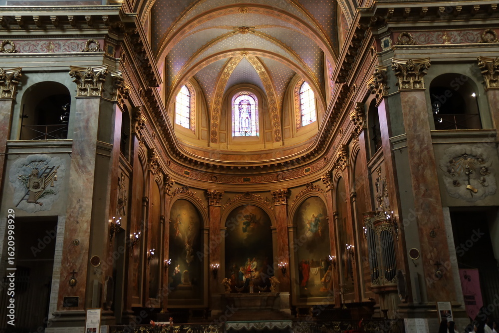 Obraz premium Basilique de la Daurade, basilique de style néoclassique, ville de Toulouse, département de la Haute Garonne, France