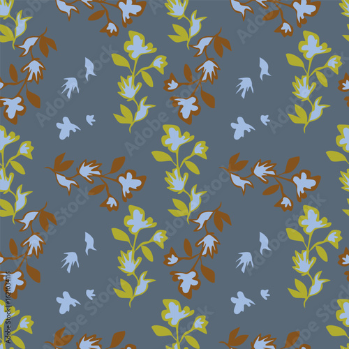 Tropical Leaf seamless pattern design for fashion textiles, graphics and crafts