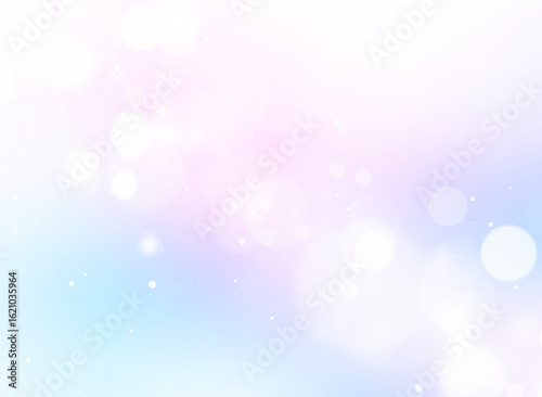 Winter background, blue violet blurred bokeh,abstract defocused backdrop.Soft lights texture.