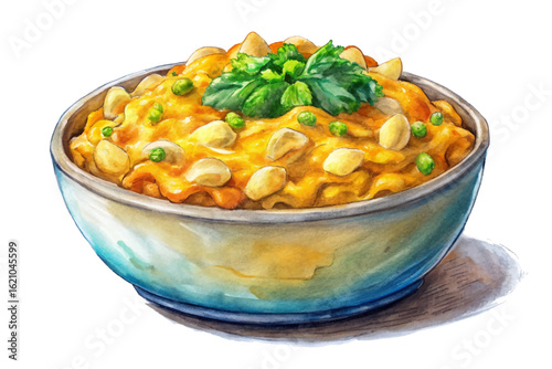 Delicious Tex-Mex mac and cheese featuring spicy chorizo, creamy cheese sauce, and a crunchy tortilla topping. Perfect comfort food with a bold southwestern twist, bowl of mac and cheese
