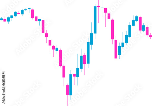 Candlestick chart thumbnail presenting a steep and symmetrical V-pattern reversal, signaling a sudden shift from bearish to bullish sentiment.