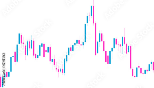 Candlestick chart thumbnail featuring a double top followed by descending highs, indicating bearish trend continuation after rejection.