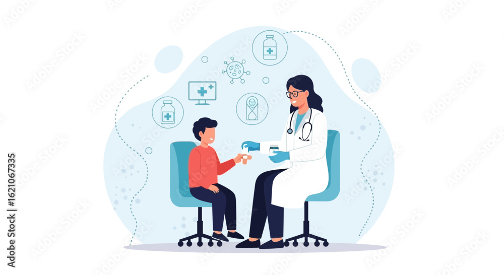 Professional Medical Examination And Treatment In Hospital For Young Patient Professional Medical Examination And Treatment In Hospital For Young Patient