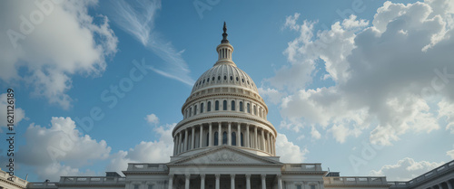 Wallpaper Mural Capitol building tour washington d.C. Architectural photography daytime ground view american landmark Torontodigital.ca