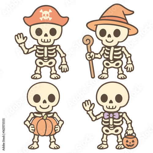 Funny Skeleton Crew Set