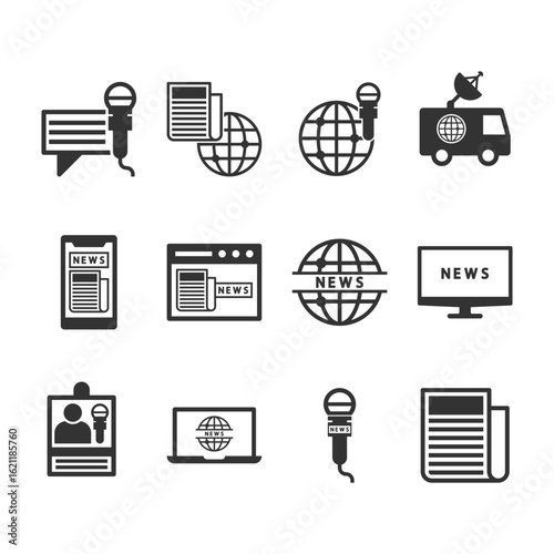 News Icon Set
