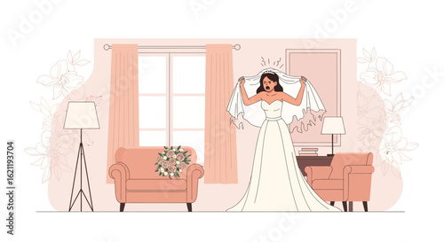 Bridezilla: A Depiction Of Wedding Day Stress And Frustration In Preparation