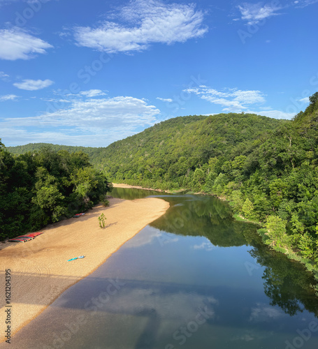 r The Buffalo National River in Arkansas 