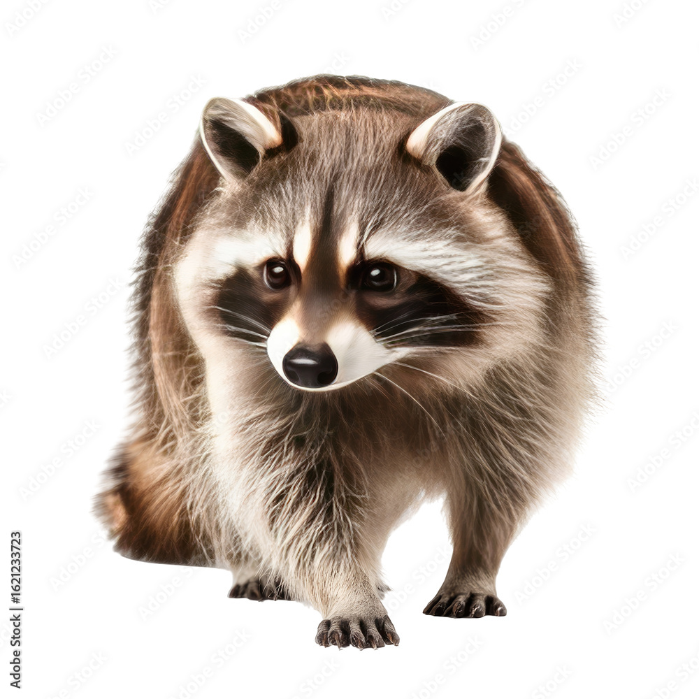 Obraz premium Close-up of a raccoon