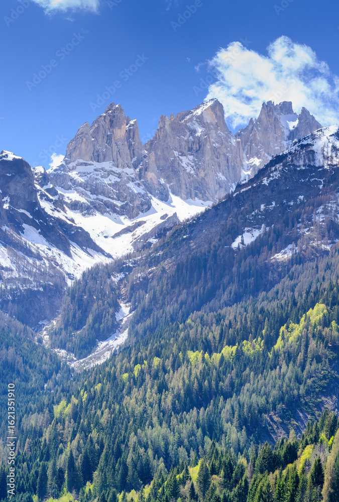 View in Italy in the Dolomites region View in Italy in the Dolomites region
