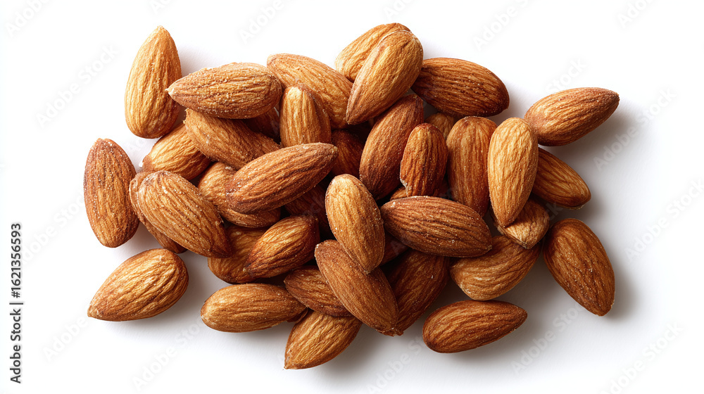 Fototapeta premium Almond top view 