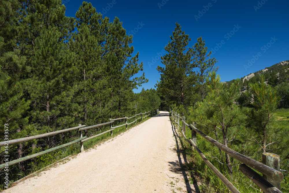 Fototapeta premium George S. Mickelson Trail, South Dakota