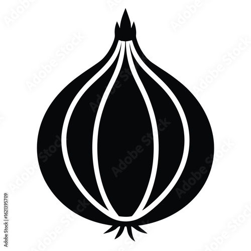 onion vector icon