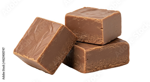 Canvas-taulu Isolated Fudge Pieces