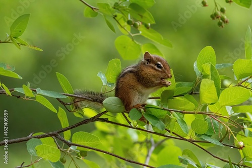 Chipmunk on a Tree