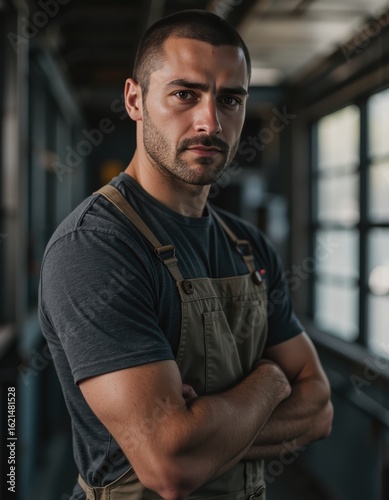 Skilled rebar fabricator bending reinforcement steel to precise specifications