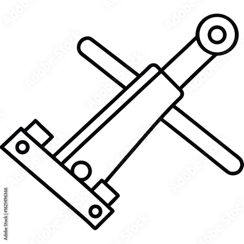 Hinge jig design blueprint