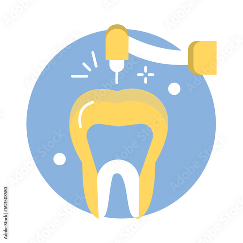 Root Icon. Vector Design