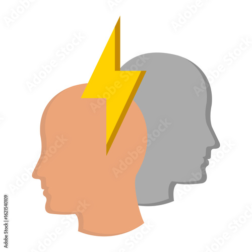 Conflict Icon Vector Illustration Flat Version