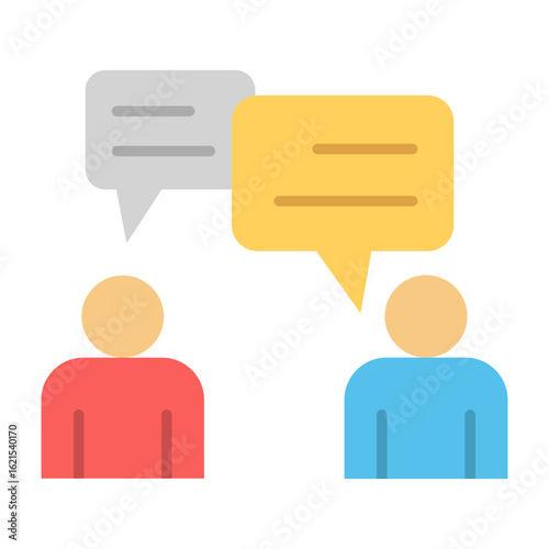 Response Icon Vector Illustration Flat Version
