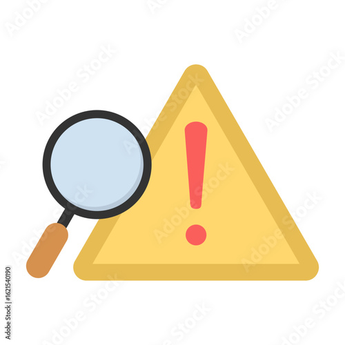 Incident Icon Vector Illustration Flat Version 