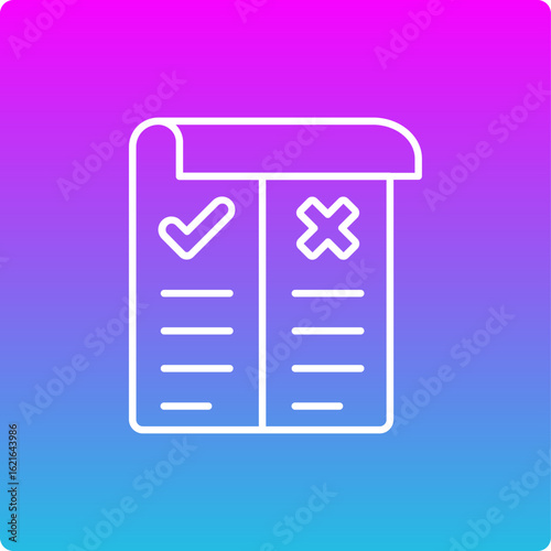 Pros and cons Icon