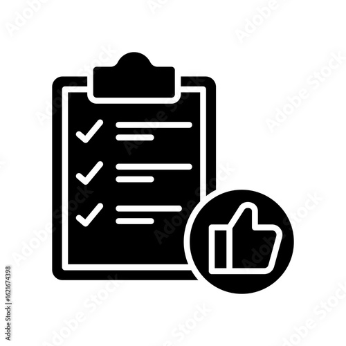 Acceptable glyph icon
