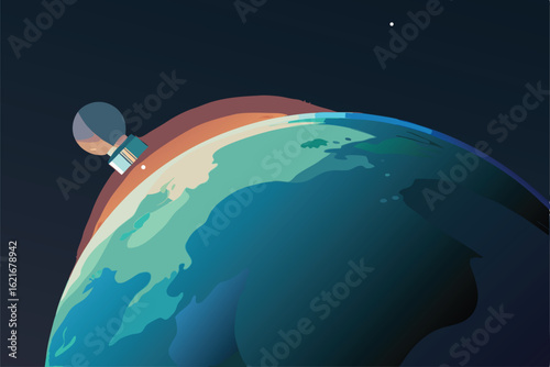 hyper detailed satellite view of earth with atmosp (1).eps