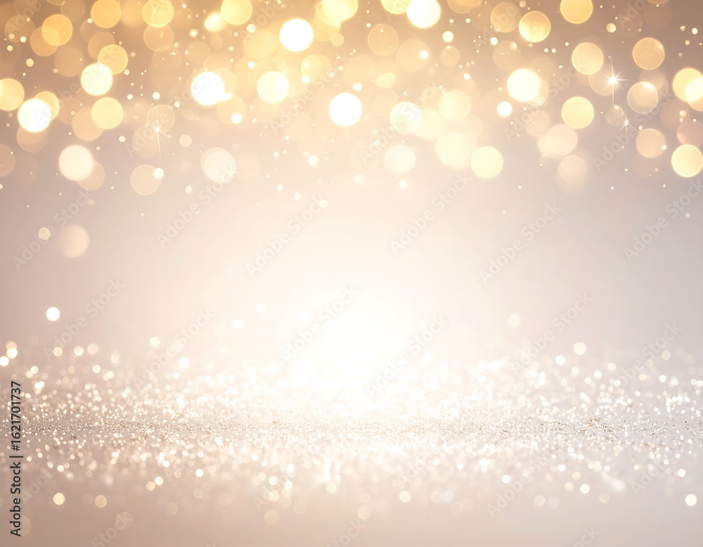 Soft golden glitter background Soft golden glitter background