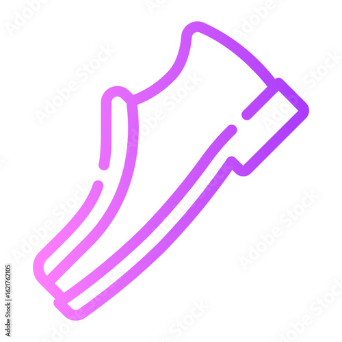shoes gradient icon