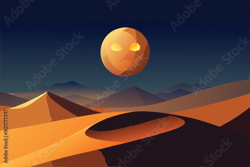 desert landscape with desert