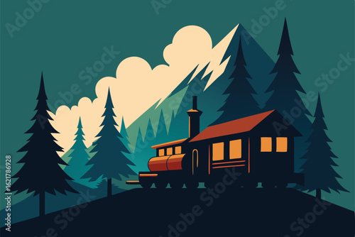 house in the woods