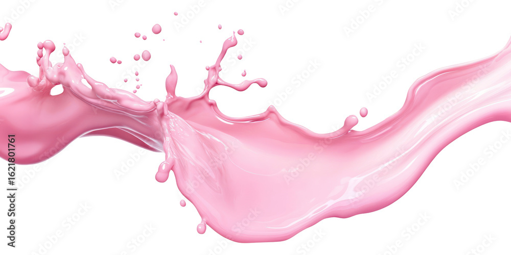 PNG Pink liquid splash on white PNG Pink liquid splash on white