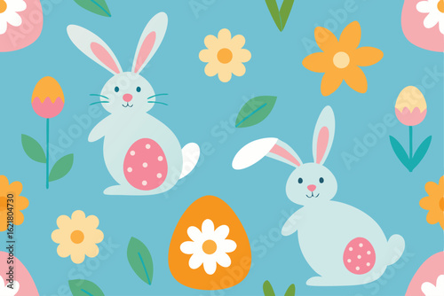 easter seamless pattern
