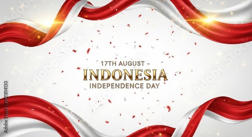 Indonesian independence day background