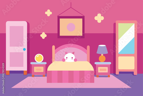 cute anime bedroom background   (1).eps
