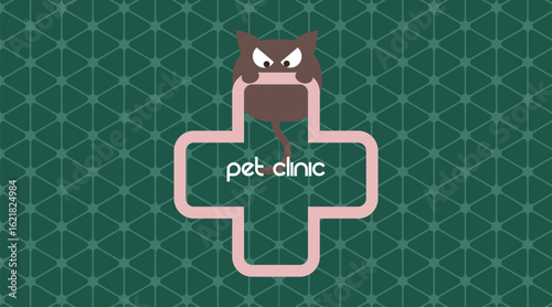 Character,  Symbol and Logo for Animal Hospitals